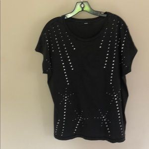 Diesel t-shirt with metal studs